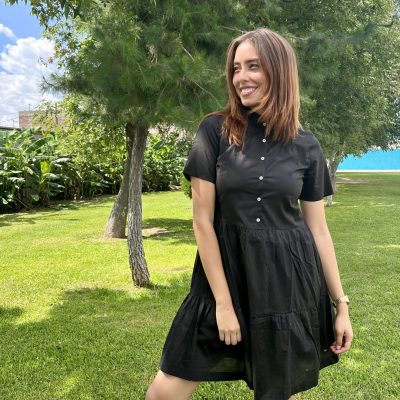 Vestido Negro Tommy Hilfiger Vestido Negro Tommy Hilfiger